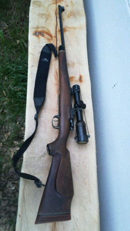 Se vende rifle de cerrojo cz zastaba 7 mm remington Magnum con gatillo a pelo , bases y anillas leupold 00