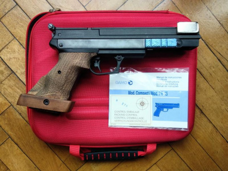 Un amigo me pide que le publique esta venta.
Vendo Gamo Compact 4.5 para competicion.
Estado impecable. 00