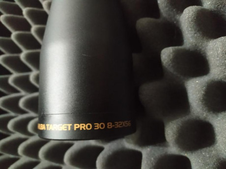 Vendo visor shilba target  pro generación 3 en medida 8/32x56 en perfecto Estado, montado en un 17 hmr 00