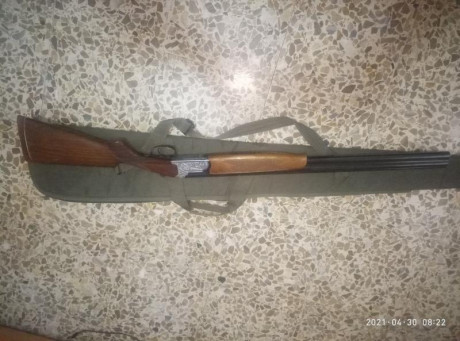Se vende lanber superpuesta con selector de tiro y expulsora. Monogatillo. 
Choques fijos 3 y 1 estrella. 02