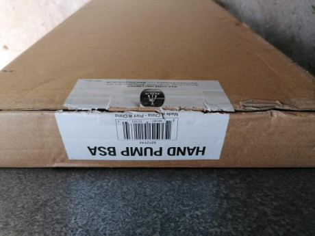 Hola,
Pongo en venta bomba BSA, sólo probada, está impecable, es bastante suave comparada con otras, y 01