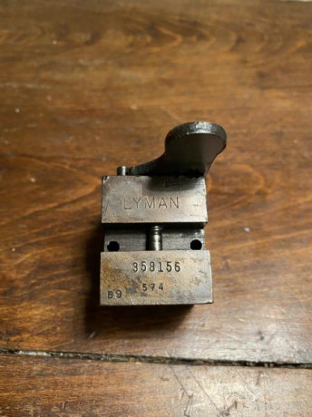   VENDO MOLDE TURQUESA, PARA 38 ESPECIAL, 357 MAGNUN O 9 PARABELUN, MARCA LYMAN, CALIBRE 358 SEMIWADCUTTER, 01