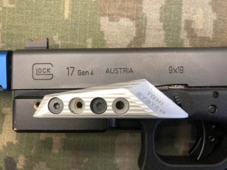 Hola pongo en venta esta Glock 17 MOS THR Gen 4. (Sistema MOS Corte en la corredera para colocar visor 12