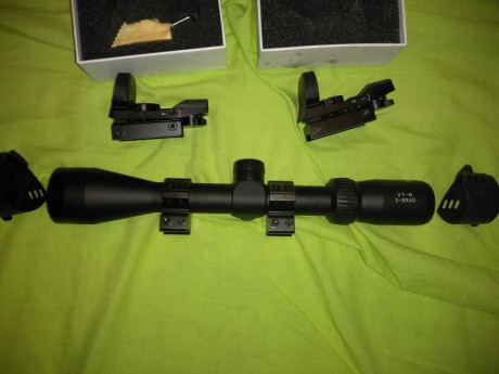 Vendido. Cerrar. Gracias.

Hola.

Vendo lote de un visor, y dos puntos rojos.

Visor Discovery 3x9-40 01