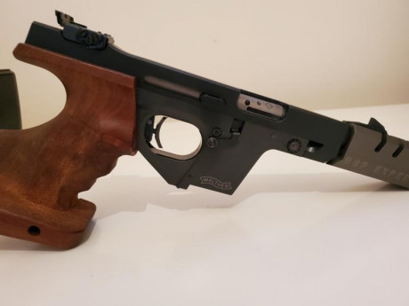 Vendo mi walther gsp expert del calibre 22
Esta muy bien cuidada y en perfectas condiciones
La vendo con 00