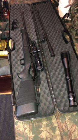 Se edita el anuncio para vender el rifle solo

Un amigo me ha pedido que le ponga este anuncio quiere 01