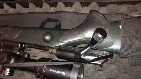 Se edita el anuncio para vender el rifle solo

Un amigo me ha pedido que le ponga este anuncio quiere 11