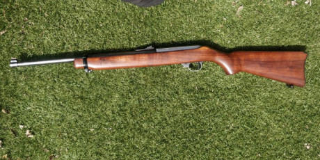 Vendo rifle Ruger cal.44 Mag semiauto, en perfecto estado de conservación y de funcionamiento.
Tubular 00