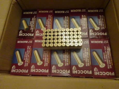 Muy buenas,

Vendidas las mil (1000) vainas Fiocchi del calibre .357 con un solo disparo efectuado, pasadas 00