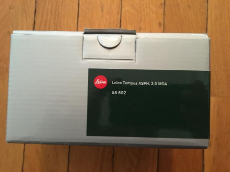 Vendo Leica Tempus, punto rojo , 2 moas, comprado en Diciembre 2020,
sin estrenar, precio nuevo 595€, 02