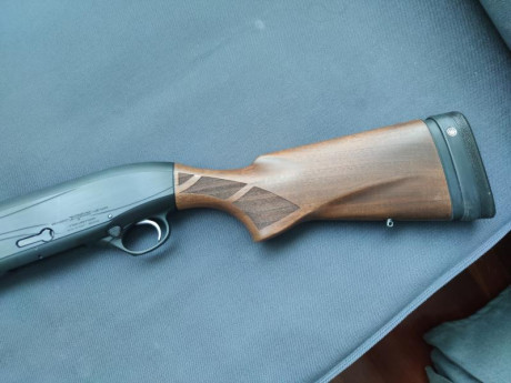 Vendo escopeta de la marca Beretta, modelo A400 Xplor Novator, no ha tirado 50 tiros. 
Madera de nogal, 02