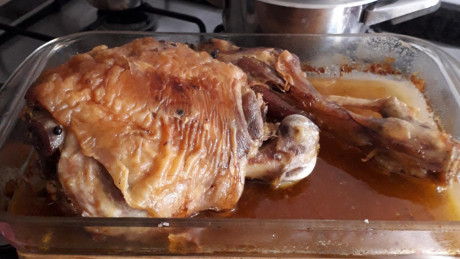 Hoy para comer acelgas hervidas y chuletón de vaca gallega vieja con seis semanas de maduración en cámara 01