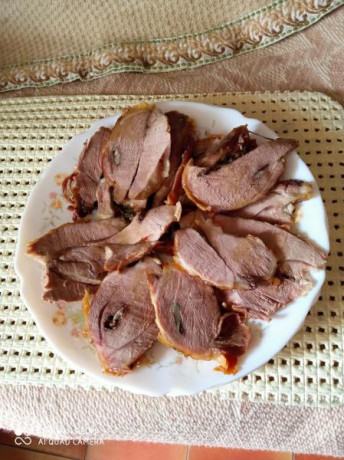 Hoy para comer acelgas hervidas y chuletón de vaca gallega vieja con seis semanas de maduración en cámara 00