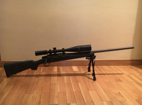 Buenas tardes Vendo por no utilizar este maravilloso rifle, es un Remington 700VS en calibre 308. Tiene 02