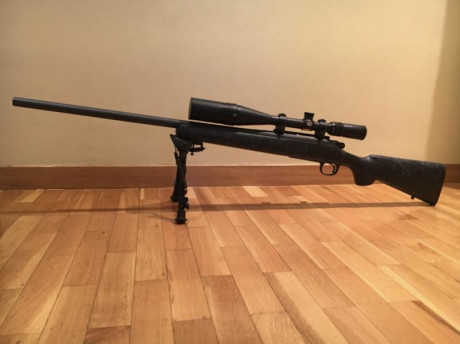 Buenas tardes Vendo por no utilizar este maravilloso rifle, es un Remington 700VS en calibre 308. Tiene 01