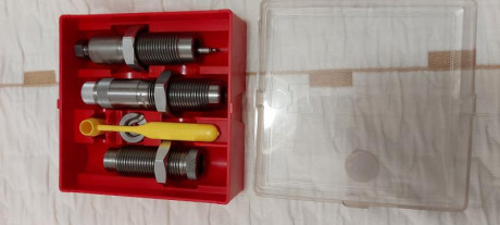 Vendo trimer universal lyman juego completo y apenas sin uso..80€¡¡vendido!!
Dies lee 308 ...30€
Dies 00