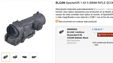 Impoluto 
Micro red dot xoptek 4 moas con montura
Tapas y killflash

2000€

Madrid 31