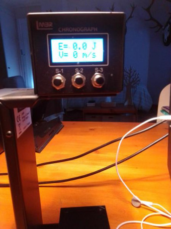 Buenas tardes, vendo cronógrafo LMBR ideal para comprobación de velocidad en proyectiles, de rifle, escopeta, 01