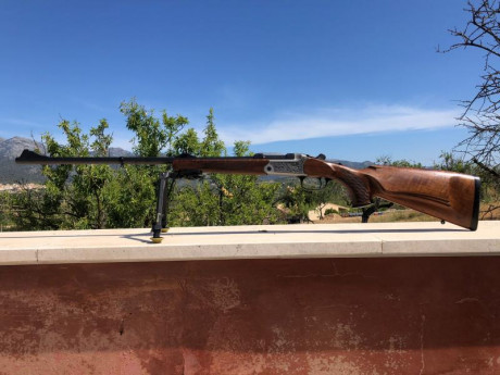 Se vende monotiro k95 blaser modelo luxus en perfecto estado.  Rifle en calibre 7 milímetros con bipode 40