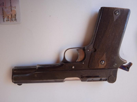 Pistola STAR modelo 1920, primera pistola reglamentaria de la Guardia Civil. Propia para coleccionista 02