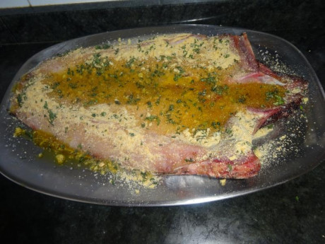 Hoy para comer acelgas hervidas y chuletón de vaca gallega vieja con seis semanas de maduración en cámara 71