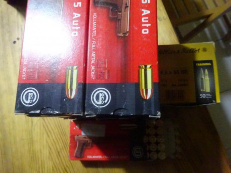 Muy buenas,

Vendo 540 vainas Geco del .45 ACP con 1 tiro, Tumbler y en sus cajas originales.

Aclaro 01