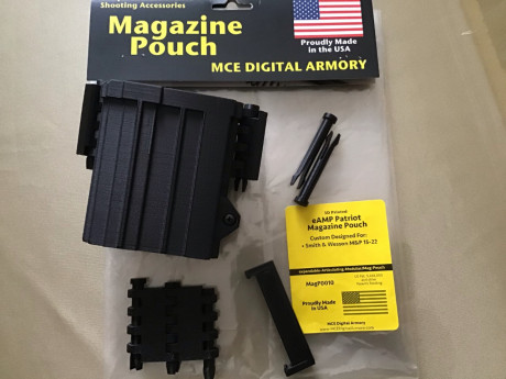 Vendo portacargadores para IPSC minirifle para Smith Wesson MP 15-22 marca MCE Digital Armory (made in 02
