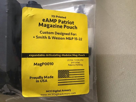 Vendo portacargadores para IPSC minirifle para Smith Wesson MP 15-22 marca MCE Digital Armory (made in 01