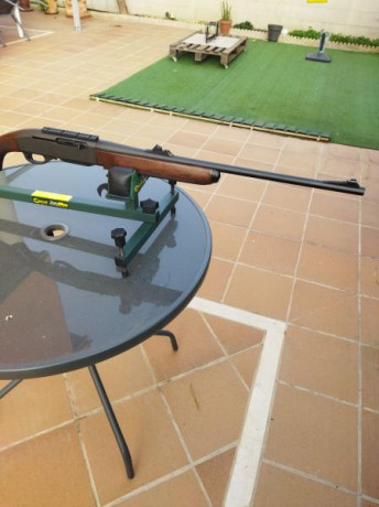 Vendo remington 7400 calibre 35 whelen.
El rifle esta en perfecto estado.
Cicla perfectamente. Se puede 01