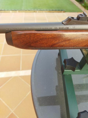 Vendo remington 7400 calibre 35 whelen.
El rifle esta en perfecto estado.
Cicla perfectamente. Se puede 11