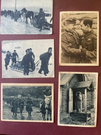 24 postales de la División Azul originales 1941 publicadas por el servicio de propagada de la Wehrmacht 02