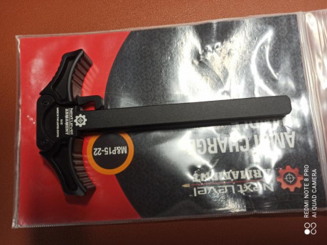 Vendo palanca de armado ambidiestra en aluminio para carabina Smith&Wesson MP15-22.
Permite el armado 00