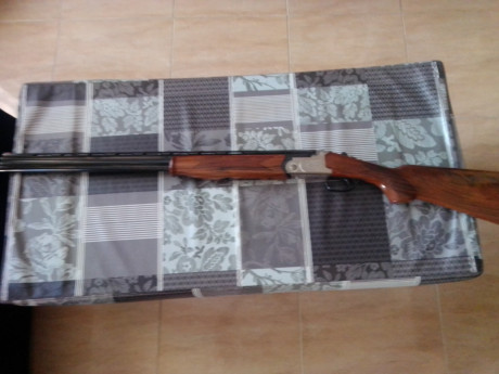 Buenas, tengo un buen amigo que vende una lanber calibre 20 de diestros con polichokes en buen estado, 12