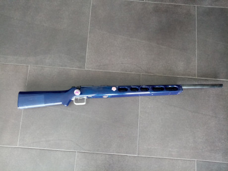 Se vende carabina del 22lr , con dos culatas. El visor no está en venta y no entra en el lote, no se vende 02