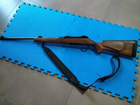 Buenos días, vendo rifle Roessler Titan 6 en calibre 7mm RM, en muy buen estado tanto de maderas como 11