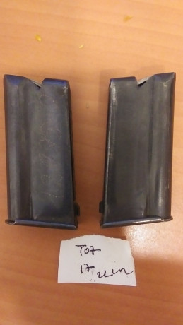 Vendo cargadores para carabina rusa toz del 22, 

Un saludo. 00