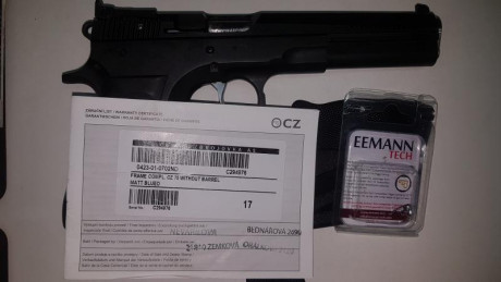 AGRADECER DE ANTEMANO A TODOS LOS COMPAÑEROS QUE ME HAN PERMITIDO IDENTIFICAR PLENAMENTE EL ARMA.
Especialmente 00