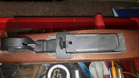 Resumen del fusil M14 LuxDefTec.
Nunca de ha disparado.
Este modelo se creo como SemiAutomatico, no sujeto 22