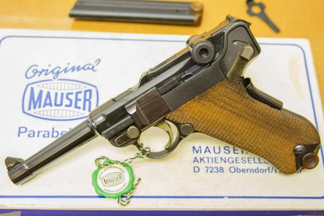 Compro pistola Mauser P06/73 
Pues compraría está pistola en un precio razonable.  Juan. Tlf : 635 52 00