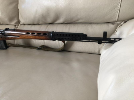 Saludos,
Vendo SVT-4O Tokarev calibre 7.62x54r fabricado en 1940. Semiautomático con cargador extraíble 20