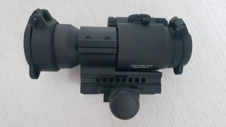 Vendo Aimpoit PRO, Patrol Rifle Optic, poco uso, prácticamente nuevo.
Precii 400€ mas gastos de envío, 01