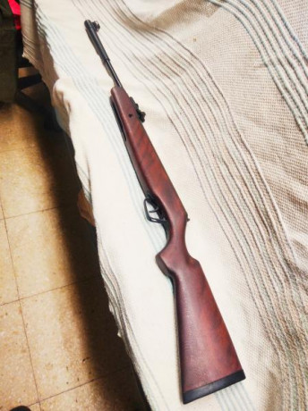 Hola, vendo mi Stoeger X10 calibre 5,5 totalmente nueva. La carabina no tiene ni 30 disparos. El motivo 11