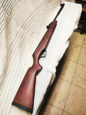 Hola, vendo mi Stoeger X10 calibre 5,5 totalmente nueva. La carabina no tiene ni 30 disparos. El motivo 10