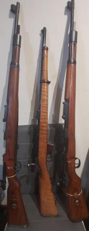 Venta varias armas .

Kar-98 en calibre 308      750€

  mosin 7,62 ( el largo) vendido

Kar'98 en calibre 00