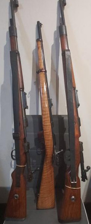 Venta varias armas .

Kar-98 en calibre 308      750€

  mosin 7,62 ( el largo) vendido

Kar'98 en calibre 20