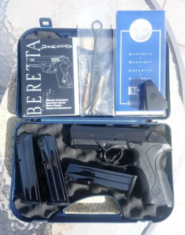 Vendo pistola BERETTA modelo PX-4 Storm en  perfecto estado . Me inicié con ella en tiro IPSC y me la 00