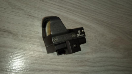 Vendo Leupold Delta Point Pro, con retícula triangular de 7.5 moa.

Esta en perfecto estado, solo se han 01