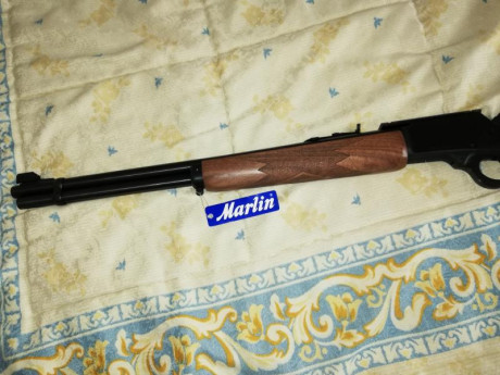    POR MOTIVOS DE SALUD SE VENDE:   

    RIFLE DE PALANCA MARLIN 44 MAGNUM CON VISOR DESMONTABLE LEUPOL 02