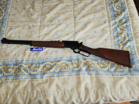    POR MOTIVOS DE SALUD SE VENDE:   

    RIFLE DE PALANCA MARLIN 44 MAGNUM CON VISOR DESMONTABLE LEUPOL 01