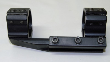 Vendo anillas Sportsmatch monopieza , altura media , para carril de 11mm y tubo de 30mm , muy poco uso 01